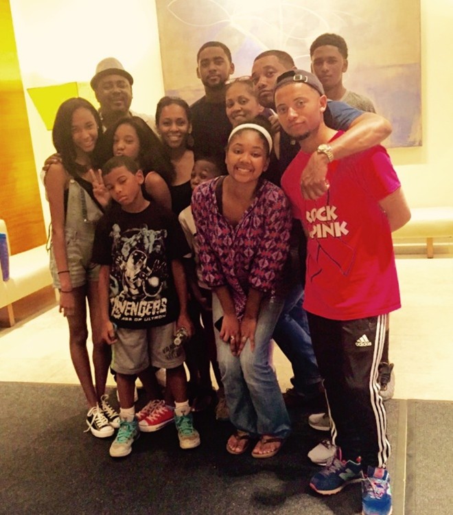 Khalil's full blended family